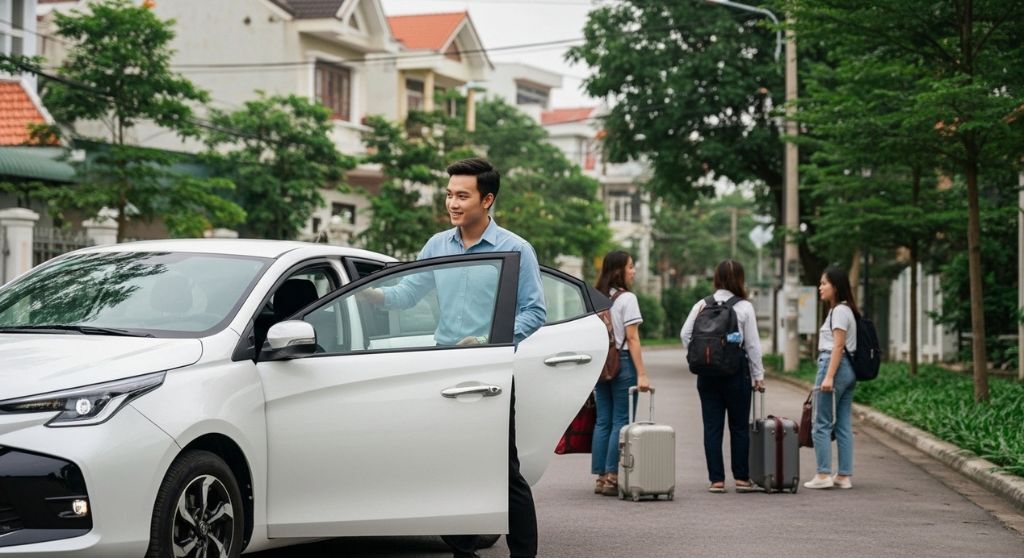 Xe Ghép Hạ Long Hà Nội – Đón Trả Tận Nơi, Uy Tín, Giá Rẻ 26 Xe ghep Ha Long Ha Noi bang xe gia dinh 4–7 cho doi moi don tan nha va tra dung diem